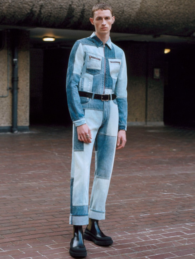 Jeans couture: patchwork